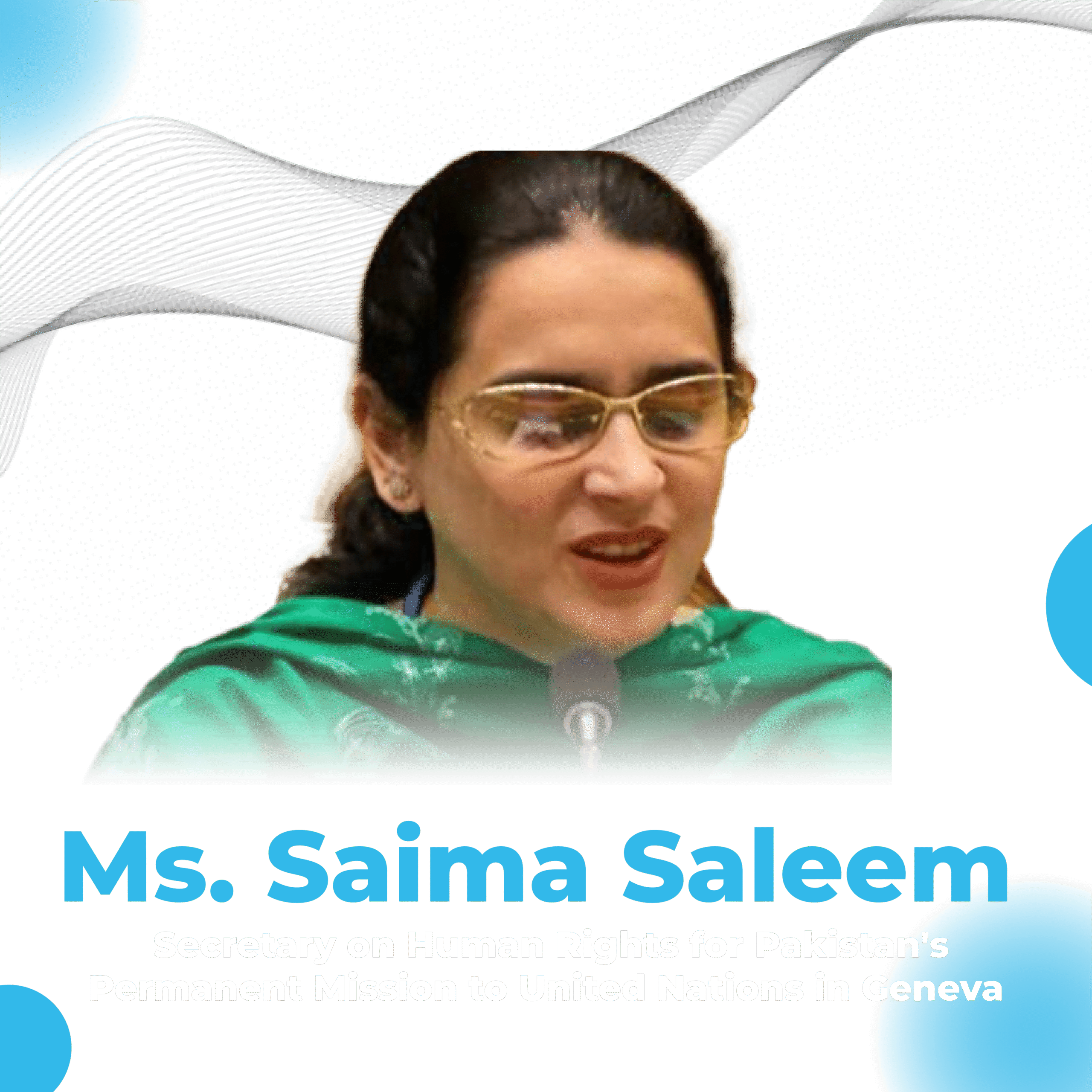 Ms. Saima Saleem