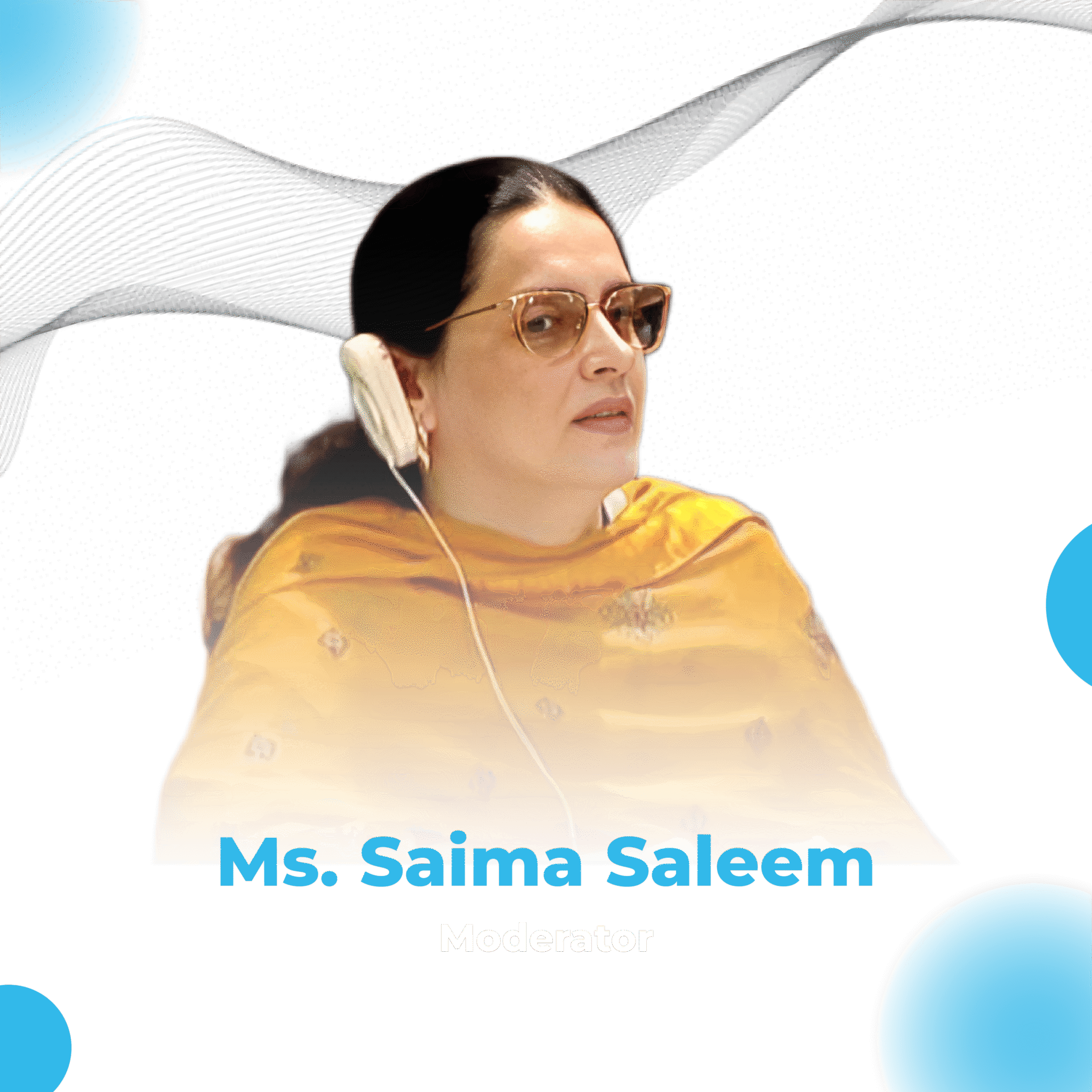 Ms. Saima Saleem, - Global Peace Chain
